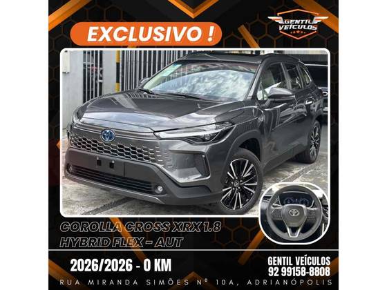 TOYOTA COROLLA CROSS 1.8 VVT-I HYBRID FLEX XRX CVT